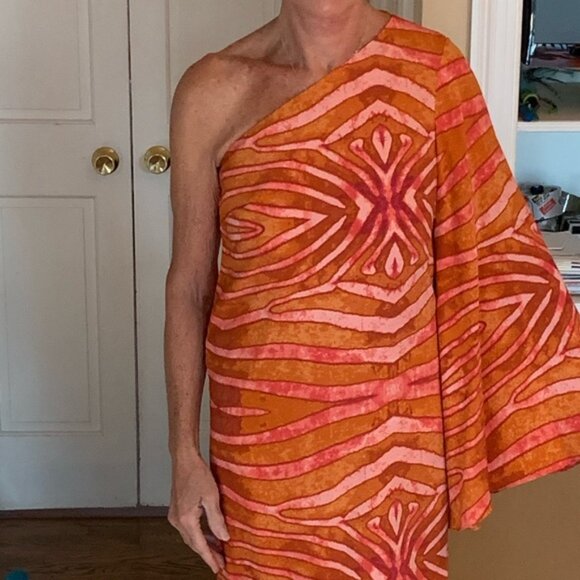 Nicole Miller one shoulder dress - Picture 5 of 5